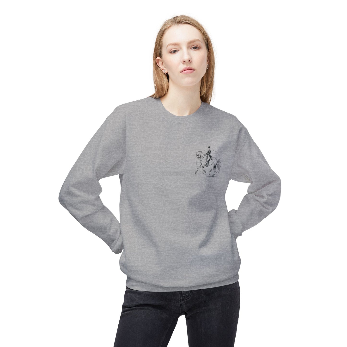 Unisex Equestrian Sweatshirt (Dressage edition)