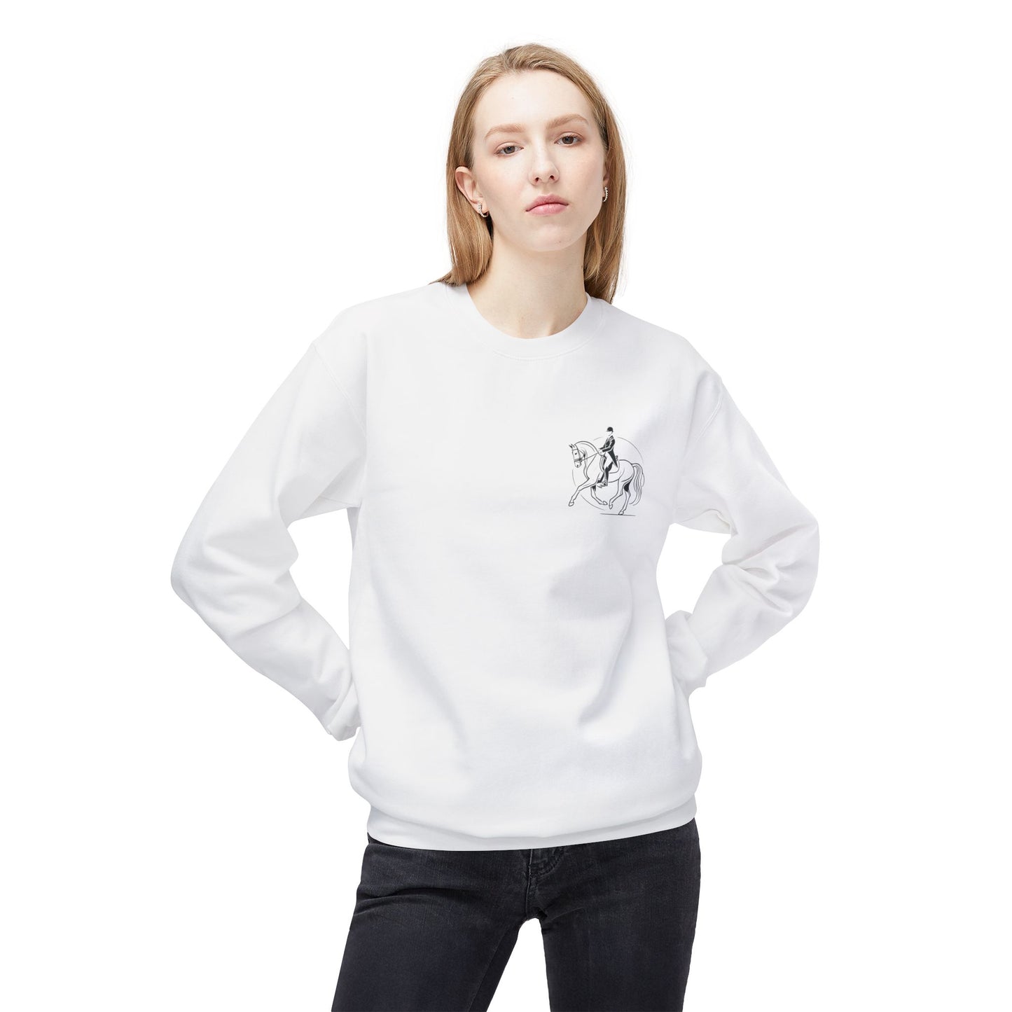 Unisex Equestrian Sweatshirt (Dressage edition)