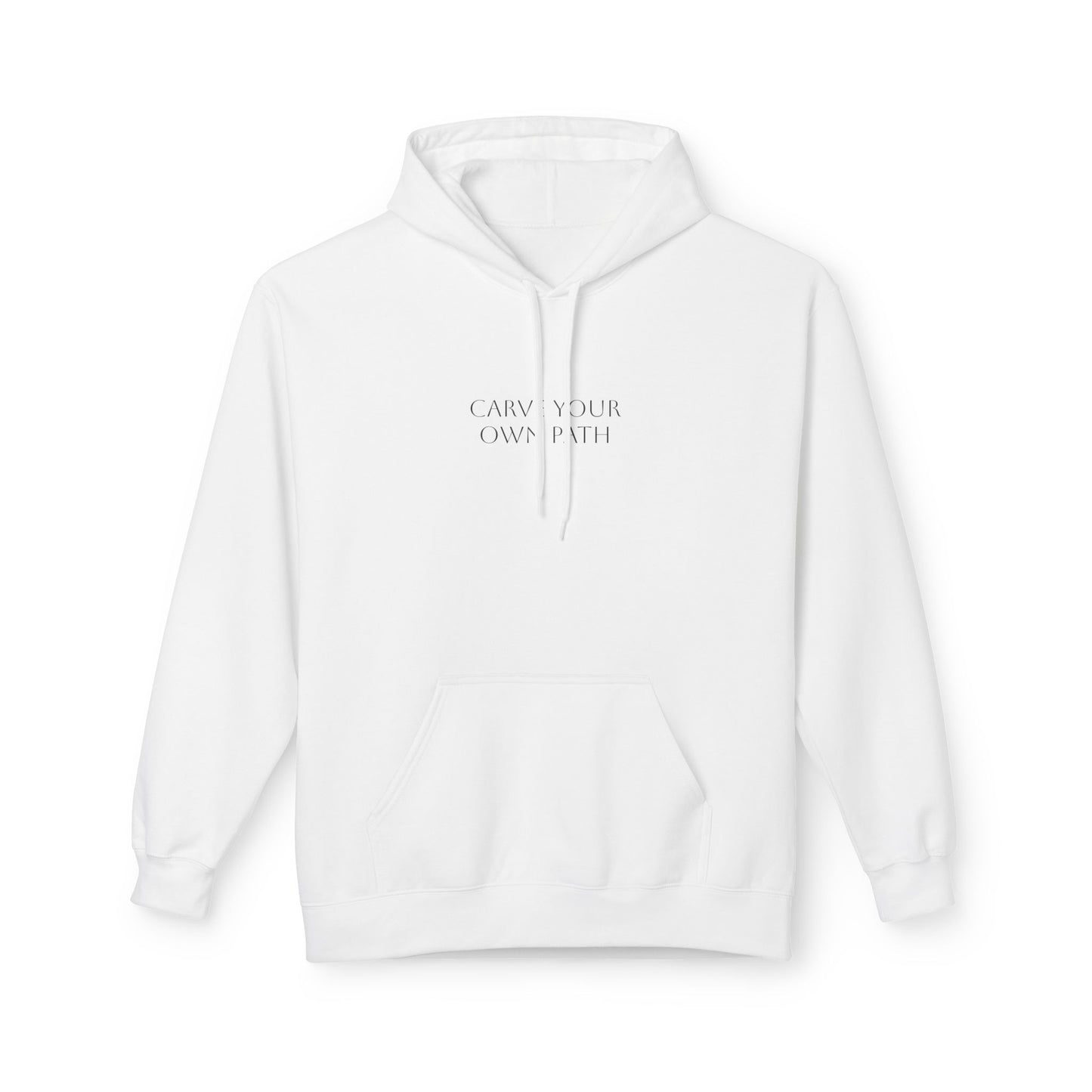 Unisex fleece Hoodie - Carve your own path